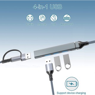Bộ chuyển đổi usb 3.0 4 trong 1, đầu cắm usb 3.0-1