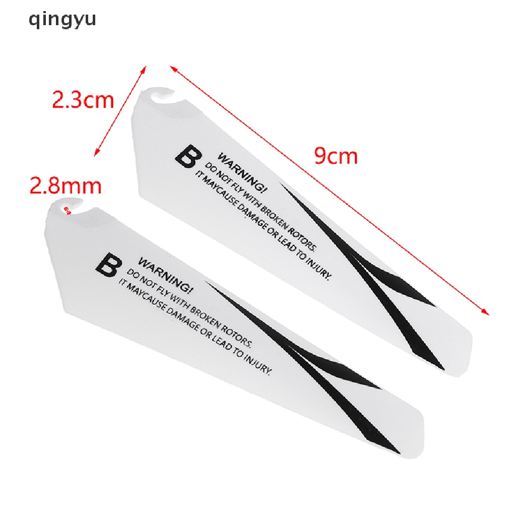 Bộ 4 Cánh Quạt 7.2 / 9CM Cho Đồ Chơi r / c mini CH002 CH023