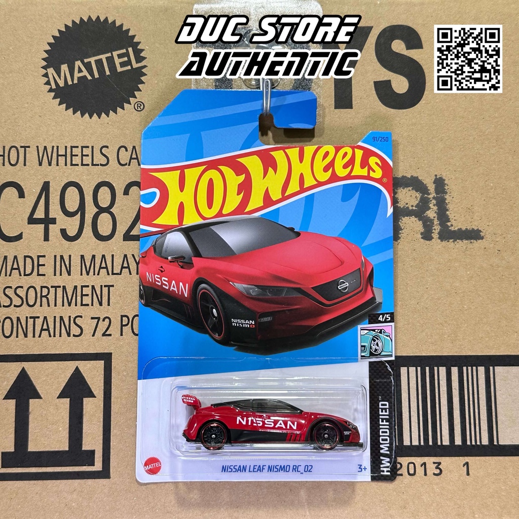 ducstore.vn Xe mô hình HKH86 Hot Wheels Nissan Leaf NISMO RC_02