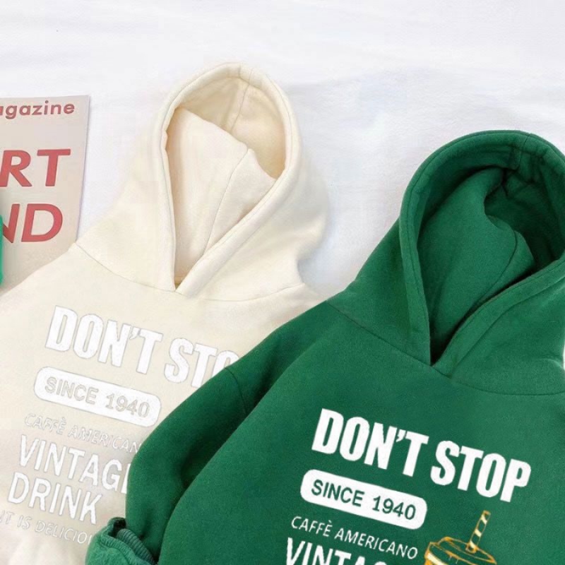 Áo Hoodie Nhung Thời Trang Thu Đông Dành Cho Bé Trai Và Bé Gái