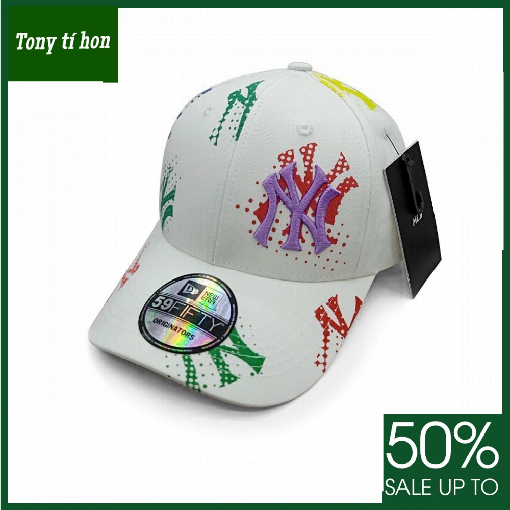 Tony tí hon_ tặng quà khi mua_ Mũ nón kết lưỡi trai NY thêu bên thời trang nam nữ cao cấp