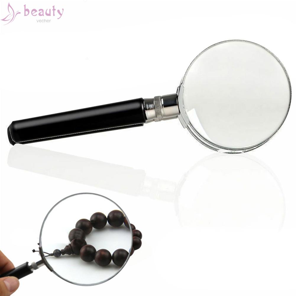BEAUTYVE~Magnifier Magnifying 10X 50mm Compact Handheld Lightweight Magnification