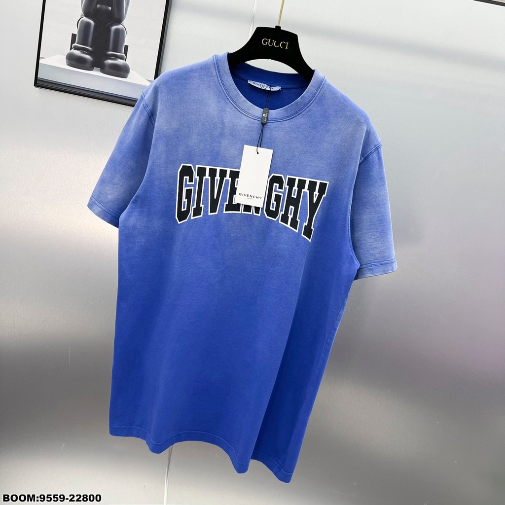 Áo Phông Nam Nữ Loang In Chữ Gi.ven Cao Cấp - Áo Thun Nam Unisex Loang Gi.ven Vải Mát Mịn