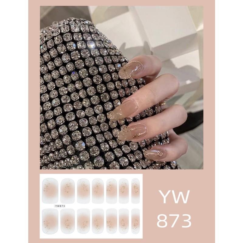 PVN57701 Bộ sticker dán móng tay trang trí 3D đẹp chống nước nhiễu mẫu đẹp