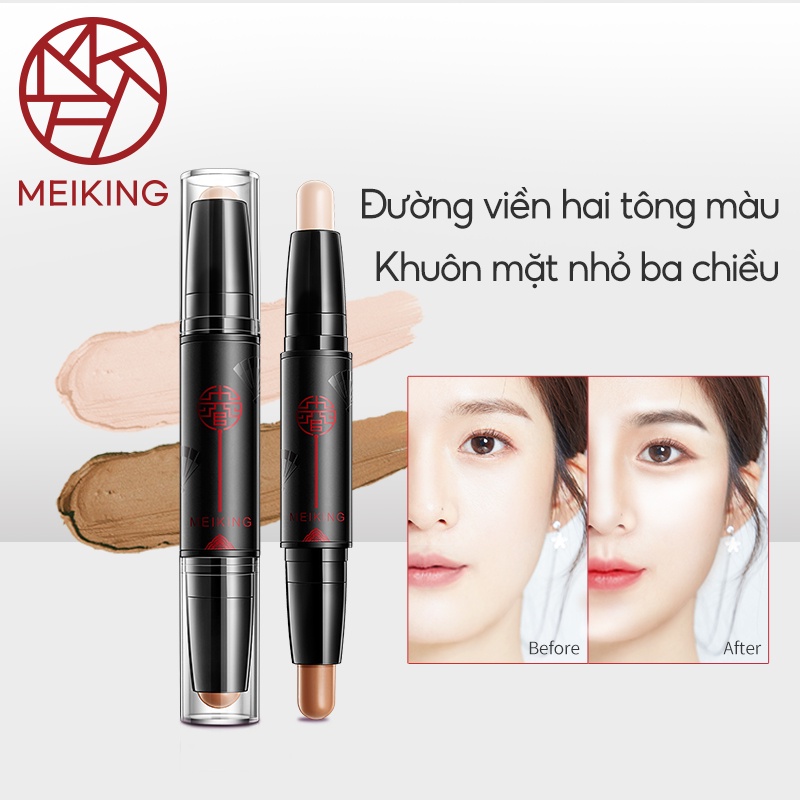 Thanh che khuyết điểm và tạo khối MEIKING hai đầu đa năng tiện dụng