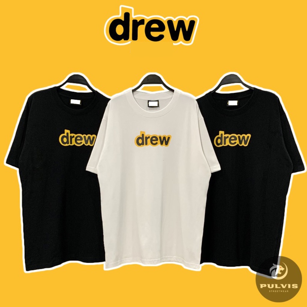 Áo thun tay lỡ Unisex Drew chất liệu cotton 100%