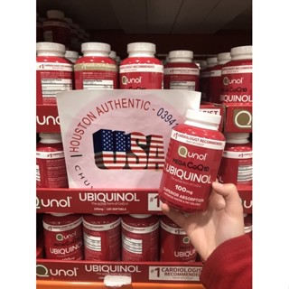    ĐỦ BILL STORE + AIR  Viên uống bổ tim Qunol Mega CoQ10 Ubiquinol 100mg hộp 120 viên  _ Live mua hàng tại Mỹ 