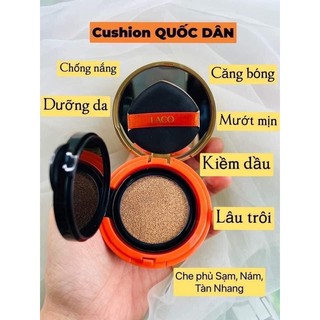 Kem nền - laco cushion phấn nước nâng tông, lớp nền mướt mịn, che khuyết điểm