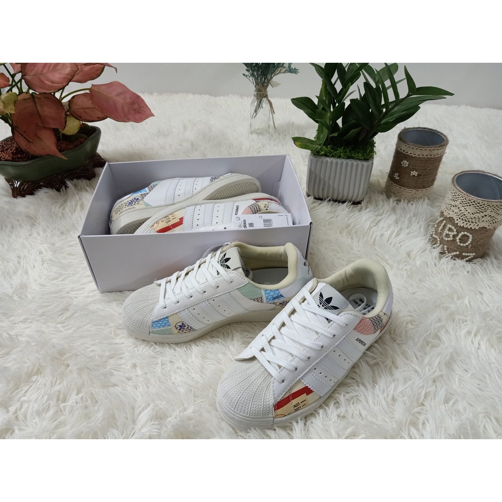 Giày _Adidas Supper Star, giày das mũi sò bản mới nhất S.Cấp Full Box Bill