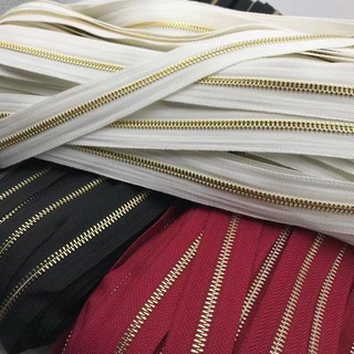 Đoạn Dây Kéo Răng 5 Loại 1 Chiều ( chưa gồm đầu kéo và chặn kéo)
