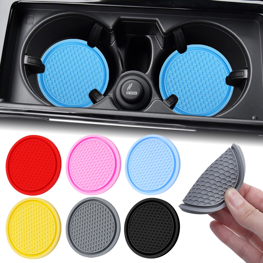 Tấm Lót Xe Hơi Mini Bằng Silicone Đính Đá Chống Trượt Chống Nước Chống Biến Dạng