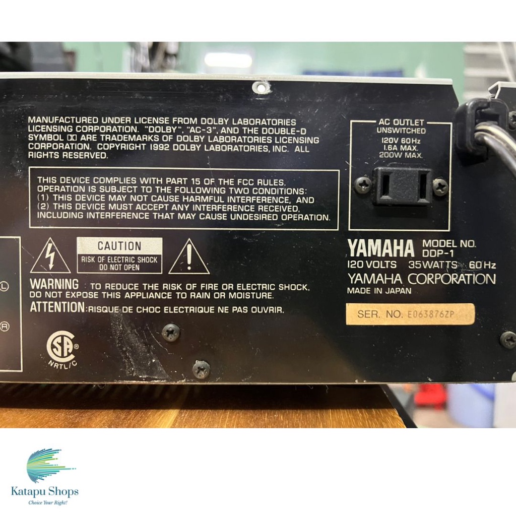 Máy nghe nhạc, giải mã xem phim AC3 Yamaha chuẩn Dolby Surround digital