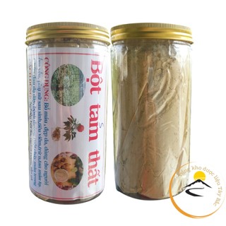 Bột tam thất bắc khô nguyên chất nghiền từ những củ tam thất nhiều năm tuổi, hàng tuyển, bột tam thất Hà Giang chuẩn