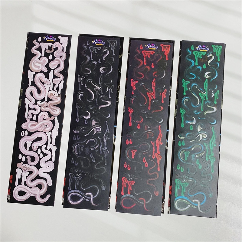 Hình Dán/ Sticker Hình Hoa/ Rắn
