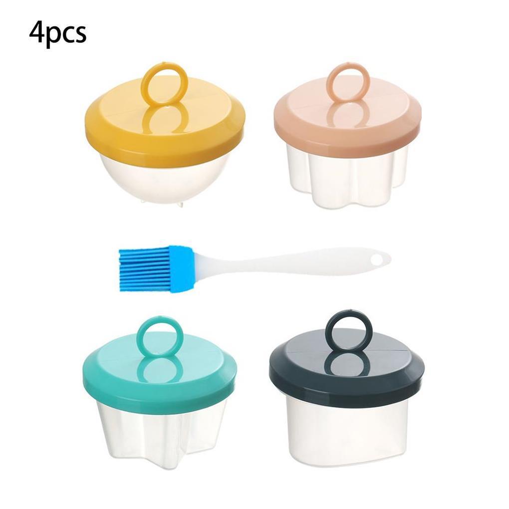 Set 4 Khuôn Làm Trứng Hấp Chuyên Nghiệp
