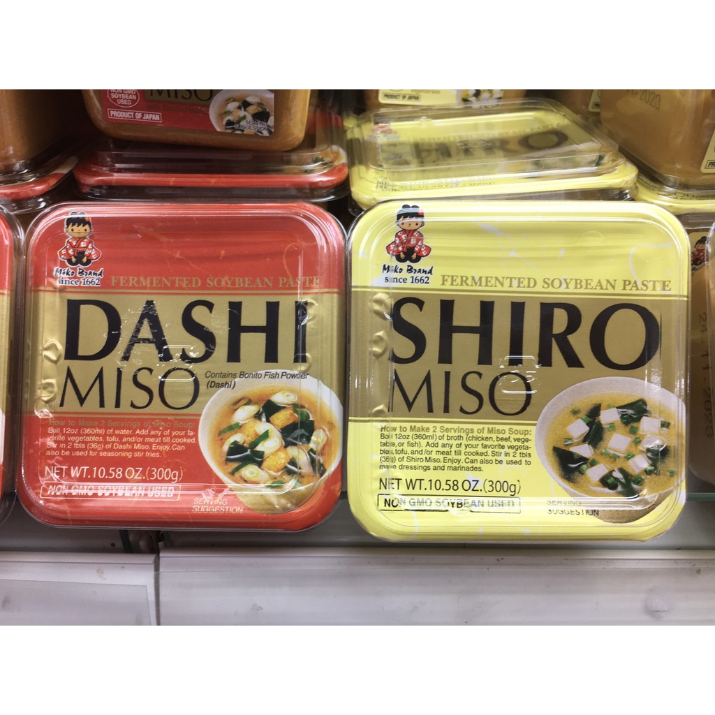 Tương Miso - Dashi Miso 300g/ Shiro miso trắng 300g