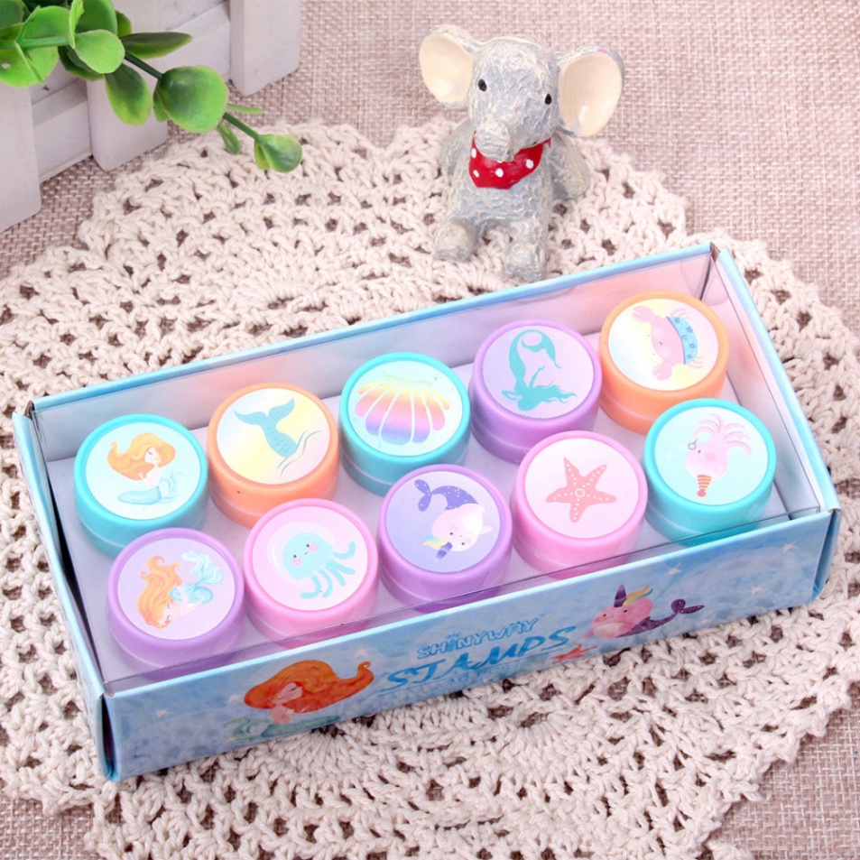 Con Dấu Đóng Dấu DIY phim hoạt hình Sáng khiến cho trẻ con (1485CDĐ)