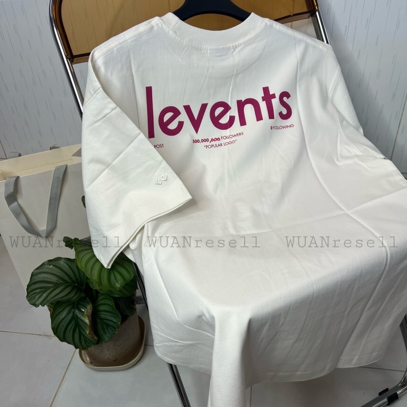 LEVENTS® POPULAR LOGO 2.0 TEE/ WHITE