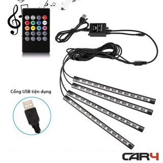 Đèn LED gầm ghế ô tô, trang trí xe hơi