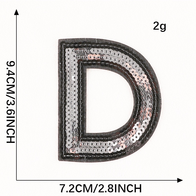 Miếng Dán Ủi Quần Áo Thêu Chữ Love Đính Kim Sa Lấp Lánh