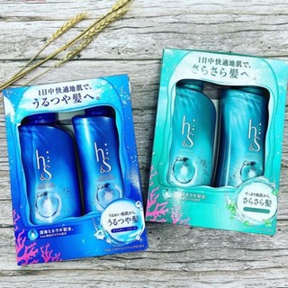 Bộ dầu gội đầu HS Nhật Bản cho tóc hư tổn và ngừa gàu, cặp gội xả H&S