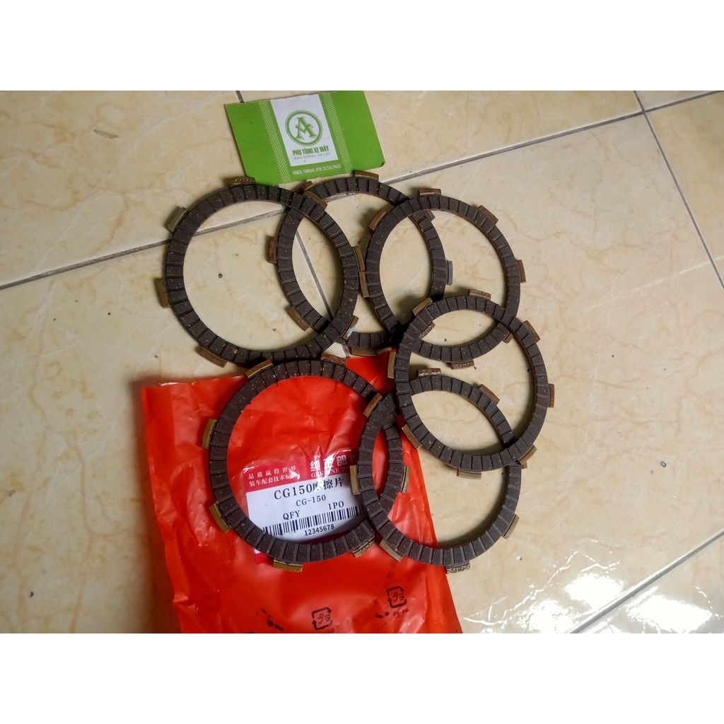 Bộ 6 lá côn (lá bố nồi) xe ba gác loại nhỏ