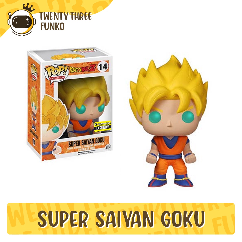 Mô hình Funko Pop • Super Saiyan Goku 14 • Dragon Ball Z (EE Exclusive)