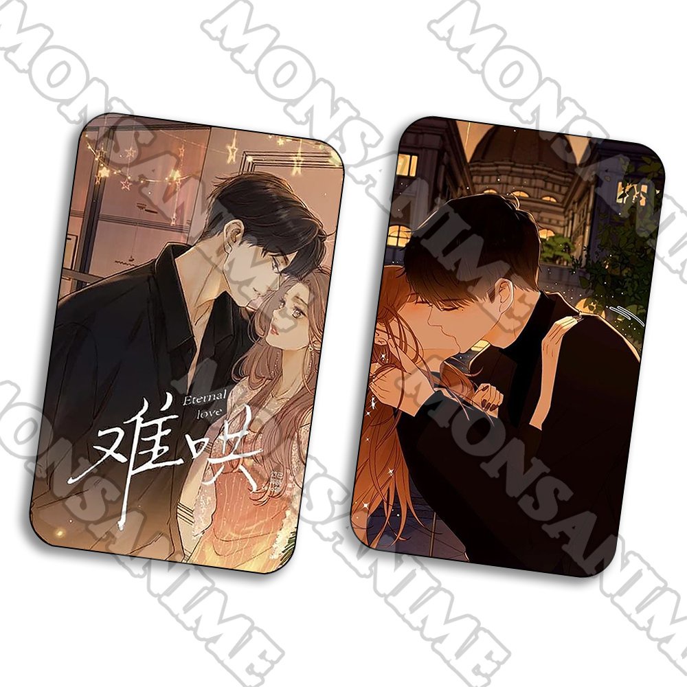 Ảnh card bo góc in hình KHÓ DỖ DÀNH ver PHÒNG SAO manhua thẻ bo viền 5*8cm anime chibi game sưu tầm 1 tấm