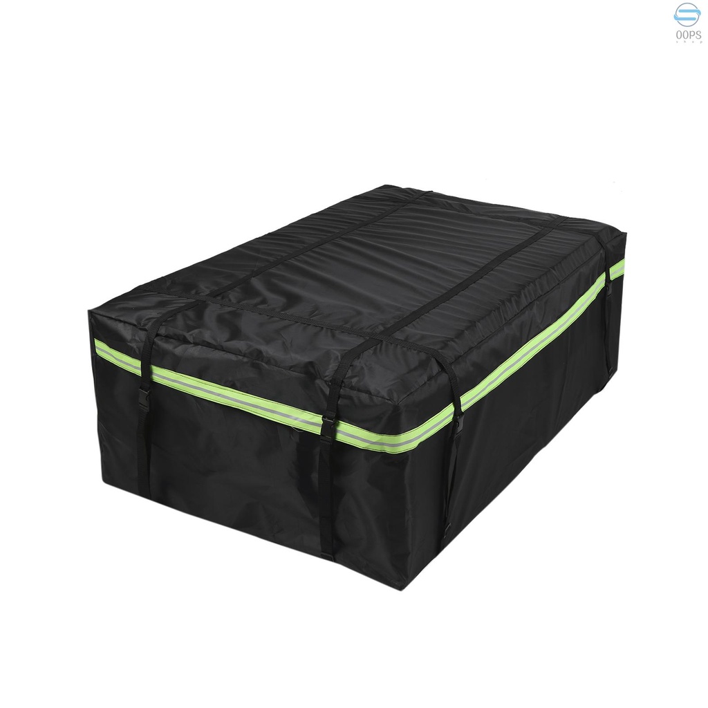 Túi Đựng Hành Lý Gắn Nóc Xe Hơi Chống Nước Có Dải Phản Quang Thông Dụng Cho Hoạt Động Ngoài Trời