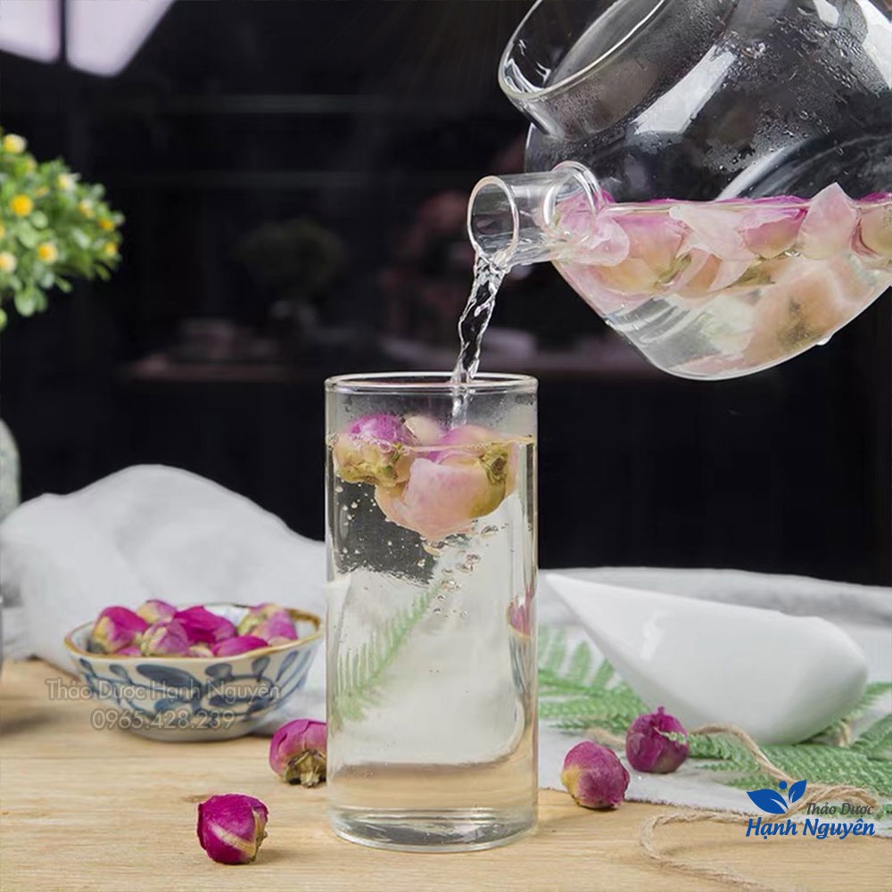 Hoa mẫu đơn khô 100g (Trà nụ hoa mẫu đơn) - Thảo Dược Hạnh Nguyên