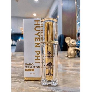 Kem face nano Huyền Phi , kem trang điểm 30g dưỡng trắng dưỡng ẩm căng mướt da