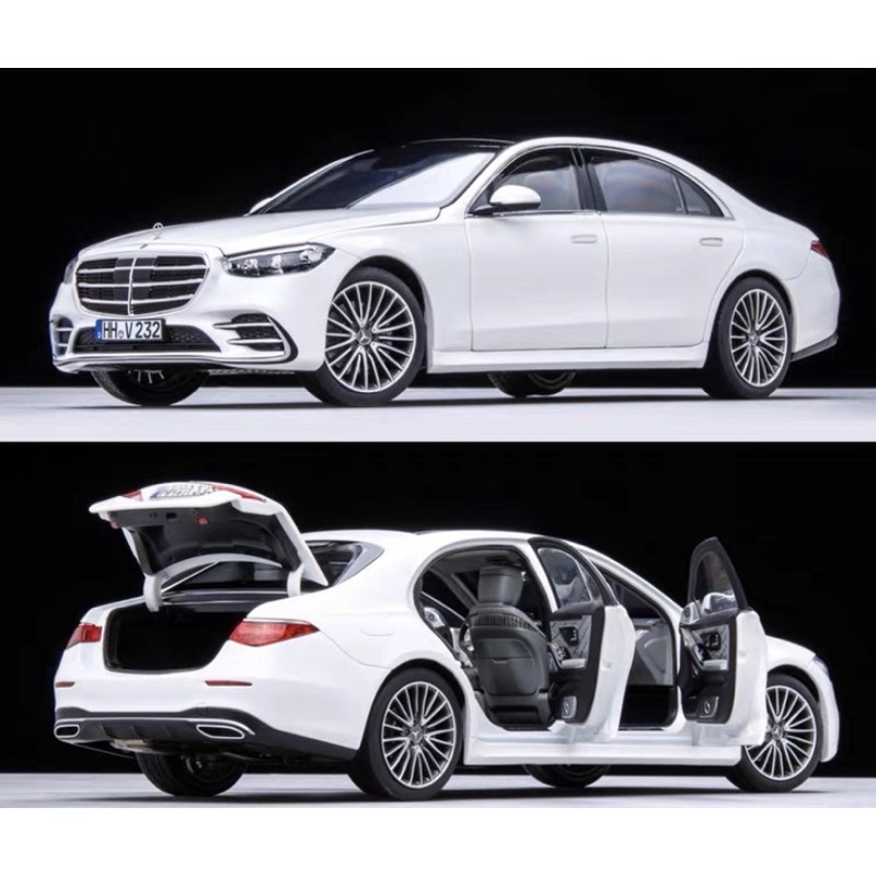Mô hình xe Mercedes Benz S Class tỉ lệ 1:18 Norev