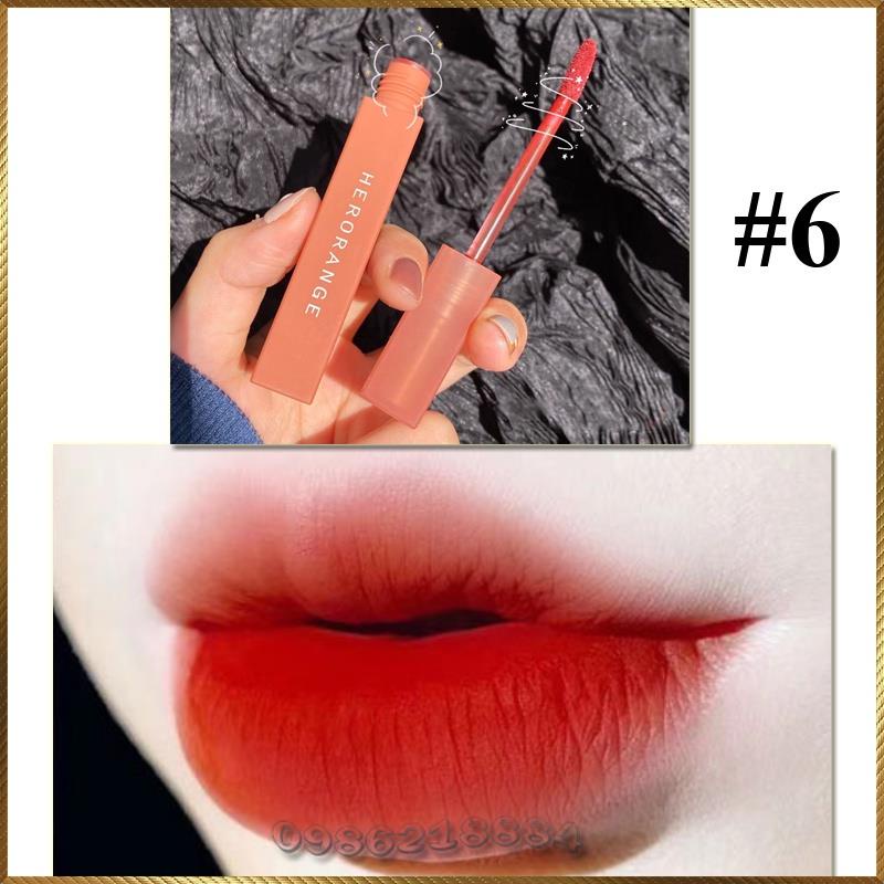 Son Kem Lì Herorange Mềm Mịn Như Nhung Chống Thấm Nước Chống Khô Môi Lâu Trôi BeautyCity
