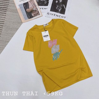 Áo thun thái chất đẹp form vừa 40-60ki