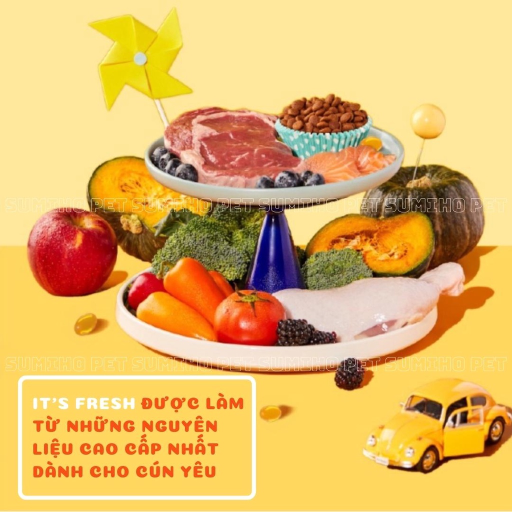 Hạt thức ăn khô cho chó It's Fresh bổ sung dưỡng chất và canxi cho thú cưng