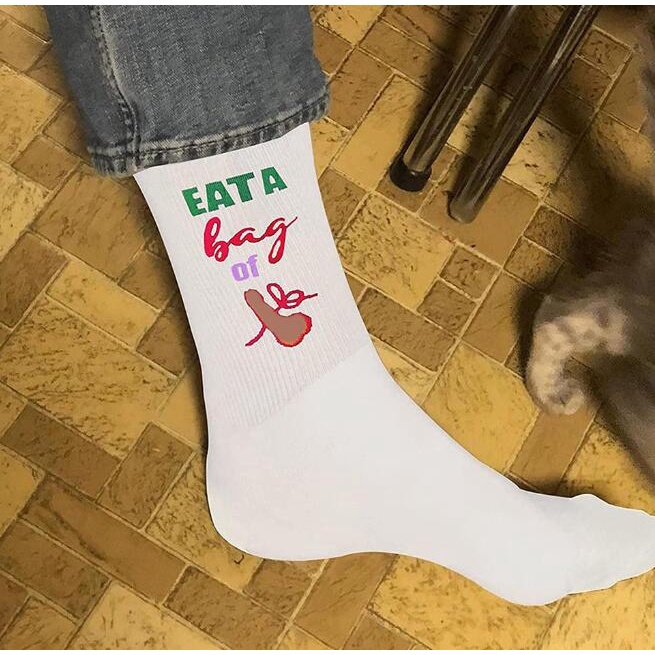 Fun Ding Ding Vớ Cotton Spoof Ding Ding Ding Vớ ruiyan