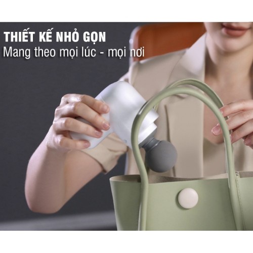 Máy Massage Cầm Tay Siêu Mini NK-173 - Có Đầu Nóng, Hỗ Trợ Mát Xa Chuyên Sâu, Giảm Đau Cơ, Cứng Khớp - Chính Hãng
