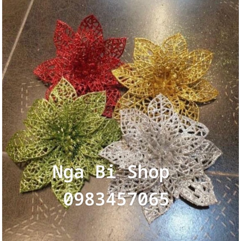HOA TRẠNG NGUYÊN KIM TUYẾN CÁNH LƯỚI TRANG TRÍ THÁP BÁNH GIỎ QUÀ NGÀY TẾT