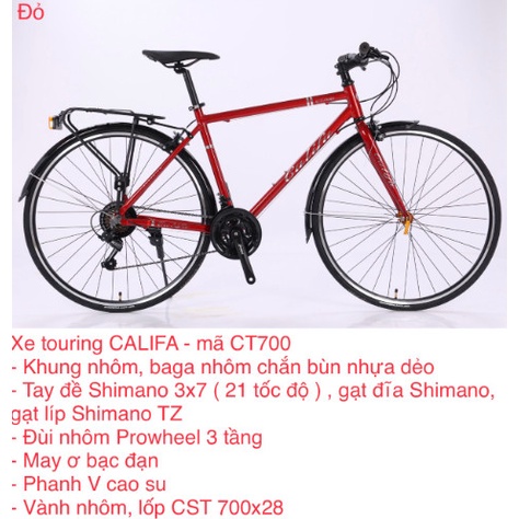 Xe đạp Califa touring CT700