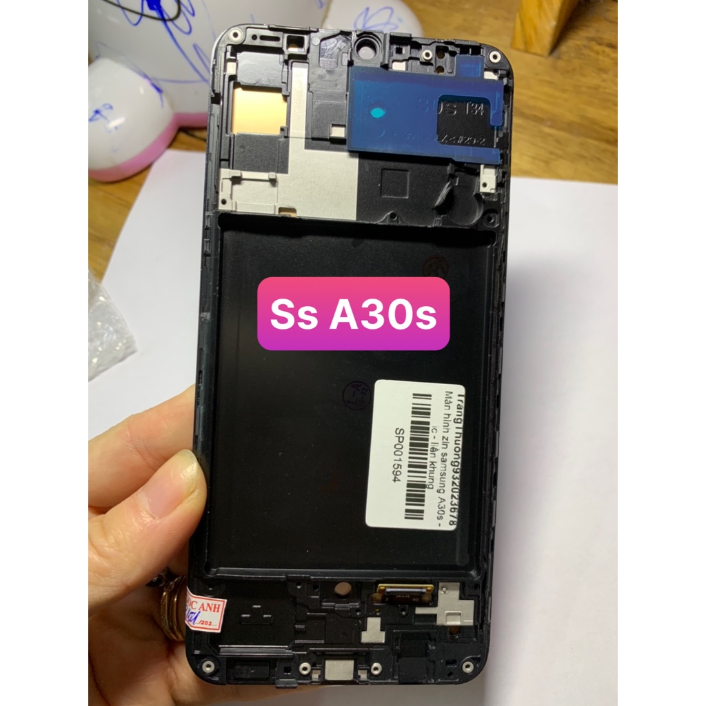Màn hình zin IC790000 liền khung điện thoại sam sung a30s  có bảo hành kèm tặng tuýp keo t7000