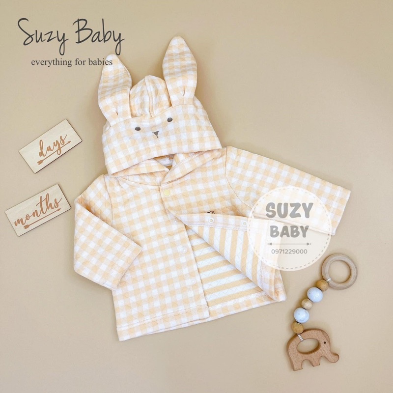 Áo khoác Nous nỉ bông, trần bông cho bé