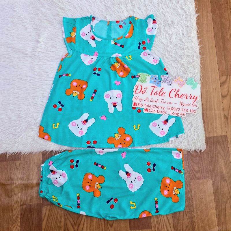 Bô lanh quần lửng bé gái 5_40kg