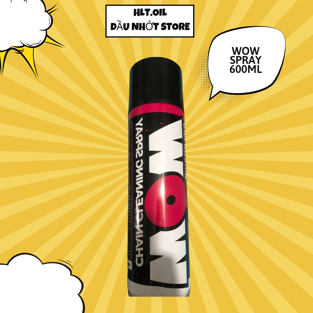 Xịt vệ sinh sên cực mạnh rửa sên WOW SPRAY 600ml