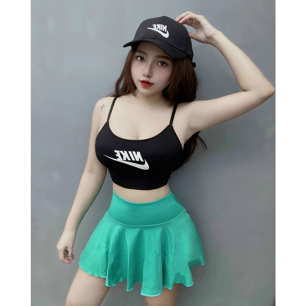 QUẦN VÁY 2 LỚP TENNIS- GYM TÔN DÁNG