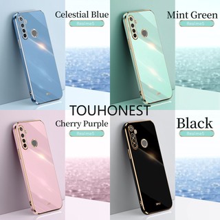 Ốp ĐiệN Casing Oppo Realme C3 Case Realme 5 Case Realme 5i Case Realme 5S Case Realme 6i Case Realme GT Neo 3 Case Realme GT Neo2 Case Realme V5 Case Realme V11 Case Realme V13 Case Realme V15 Case Realme V25 Silica Gel Protection Anti-drop Phone Case