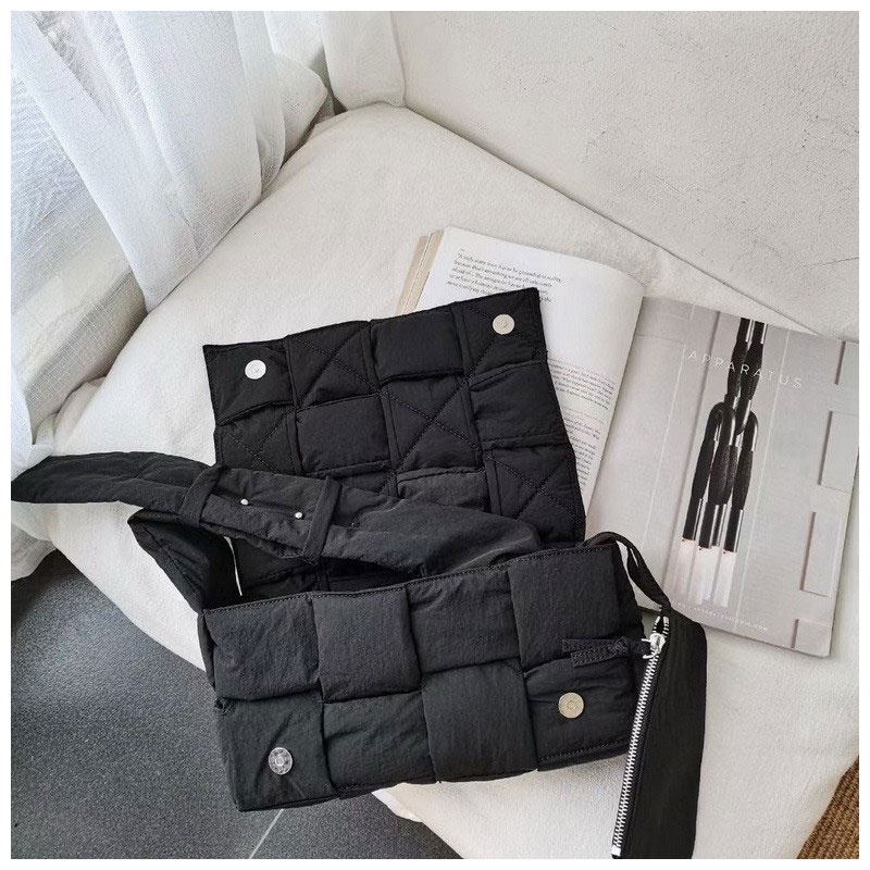 Mischa Túi Đeo Chéo Vai Vải canvas Dệt Màu Trơn Thời Trang Cao Cấp