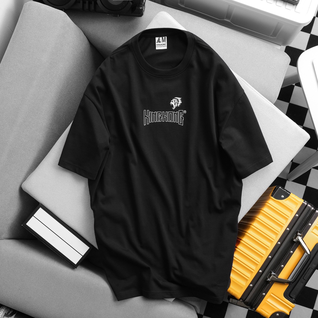 [Mới] Áo Thun Co Giãn Oversize In Chữ KINGKONG 08 - Thương hiệu KINGKONG SPORT WEAR
