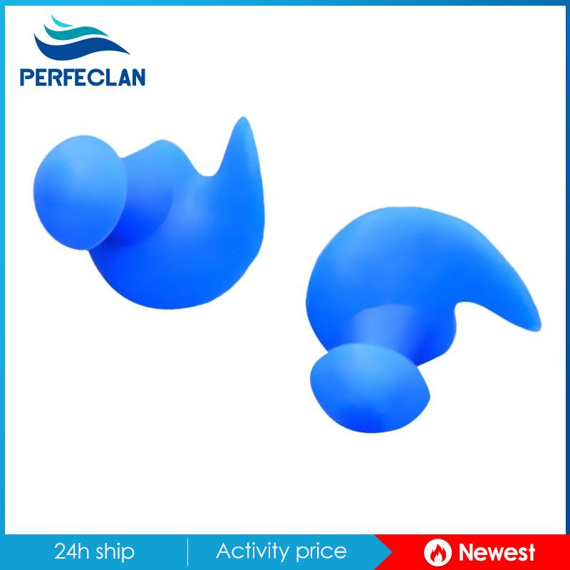 Nút Bịt Tai Bằng Silicone Kèm Hộp Đựng Tiện Dụng Khi Đi Bơi