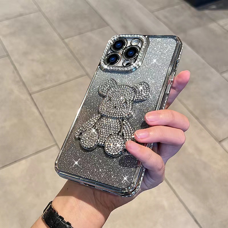 Ốp Điện Thoại iPhone 14 13 12 11 Pro max 14 plus case ốp lưng điện thoại iphone 14 13 12 11 promax Dẻo Trong Suốt Mạ Màu gradient Lấp Lánh Sang Trọng Cho iP 14 plus 11 12 13 14 Pro max