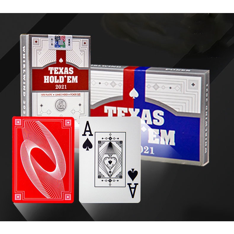 BN 51, Bộ bài tây nhựa Poker Texas Holdem bền đẹp cao cấp chống nước 100% mặt lốc xoáy